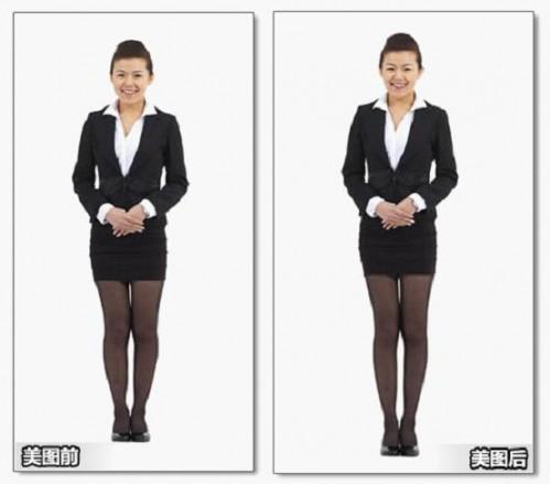 美图秀秀揭秘长腿秘诀:黄金比例秀出来