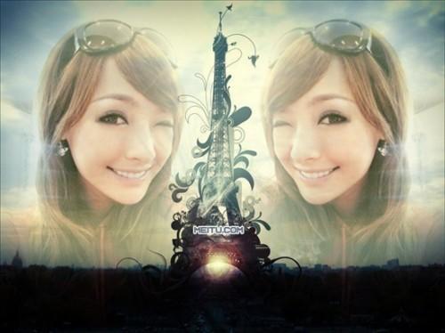 美图秀秀制作非主流双胞胎图片效果