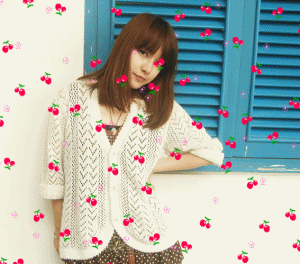 美图秀秀打造飘落物品闪图效果教程