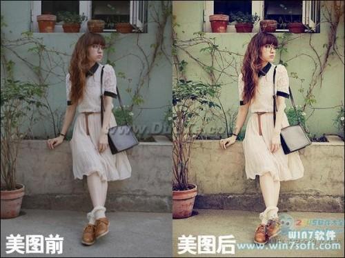 美图秀秀教你打造清新文艺风格图片