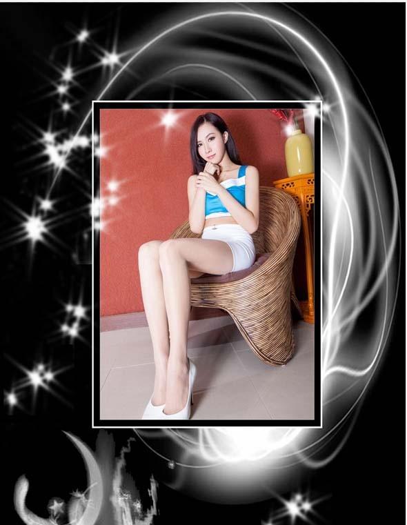 美图秀秀怎么给图片添加酷边框效果?