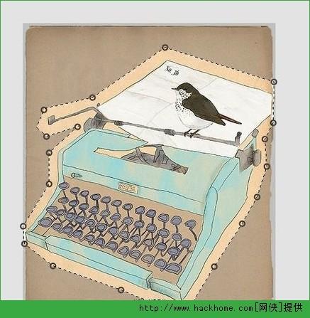 美图秀秀抠图换背景做复古海报图文教程