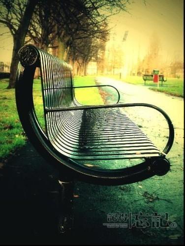 美图秀秀 打造意境中的公园长椅