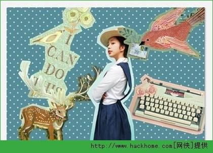 美图秀秀抠图换背景做复古海报图文教程