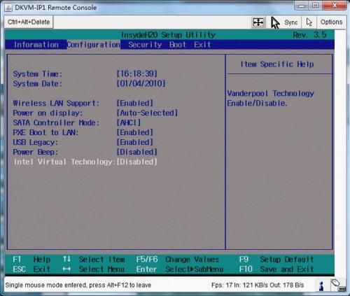 联想笔记本电脑如何打开Intel 虚拟化技术?