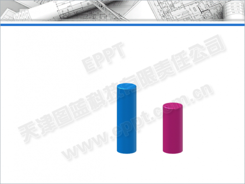 利用PPT中的三维格式制作柱状图的方法