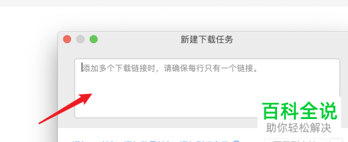 Mac电脑如何将浏览器下载链接粘贴到下载软件