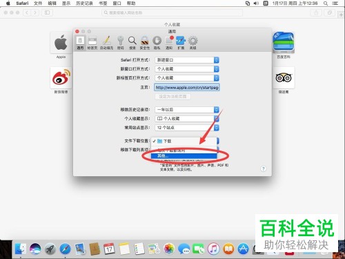 Mac电脑怎么设置Safari文件下载位置