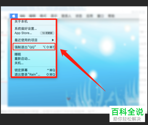 mac苹果电脑死机了如何将运行的程序关闭