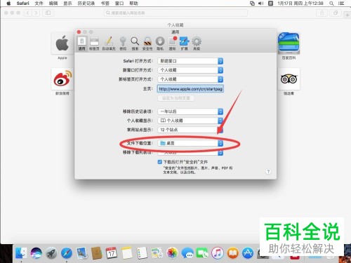 Mac电脑怎么设置Safari文件下载位置