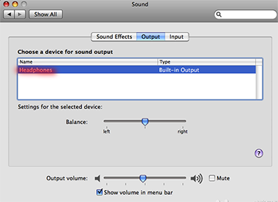 Mac耳机孔亮红灯的解决办法