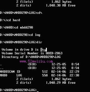 mhdd使用方法图解 使用MHDD修护硬盘坏道教程