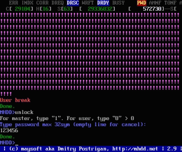 mhdd使用方法图解 使用MHDD修护硬盘坏道教程