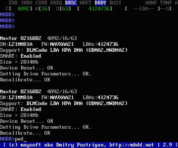 mhdd使用方法图解 使用MHDD修护硬盘坏道教程