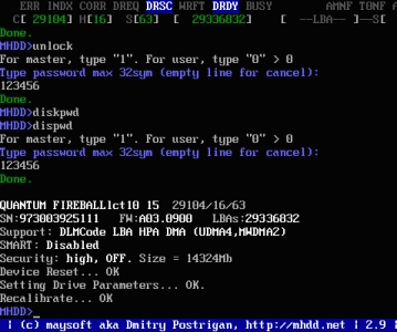 mhdd使用方法图解 使用MHDD修护硬盘坏道教程