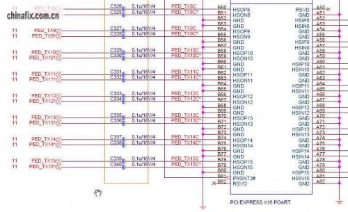 MS-7228主板PCI-E 16X无显维修一例