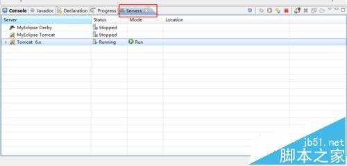 MyEclipse中Servers窗口在哪里怎么显示?