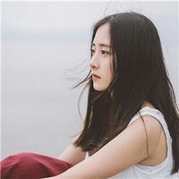 女生侧脸QQ唯美头像