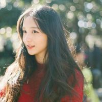 女生侧脸QQ唯美头像