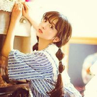 女生侧脸QQ唯美头像