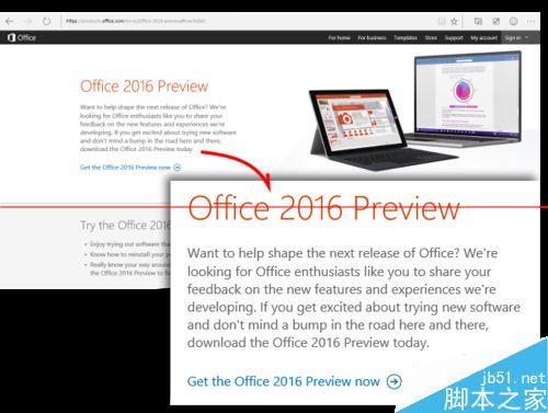 Office 2016公开预览版英文版如何下载安装