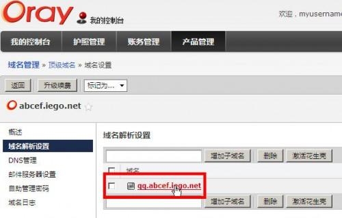 Oray如何设置URL转发?