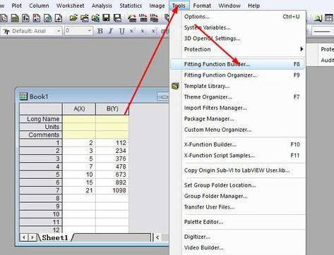 origin怎么拟合曲线 origin曲线拟合图文教程分享