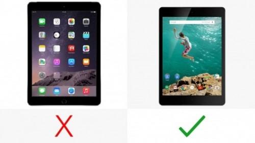 平板入手哪家强? 苹果iPad Air 2和HTC Nexus 9的性价比分析