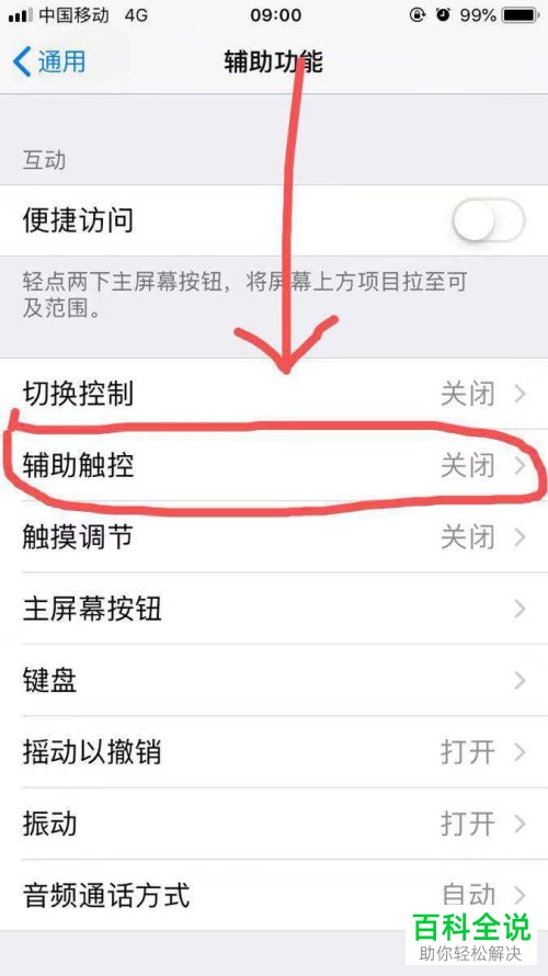 苹果/iPhone手机上的辅助触控怎样设置？