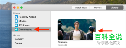 苹果电脑Mac上怎么下载Apple TV的节目和电影