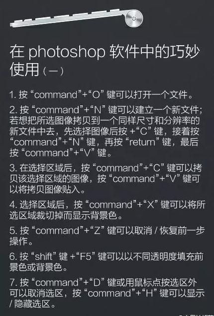 苹果电脑键盘使用技巧汇总