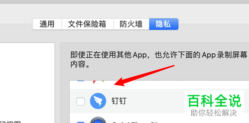 苹果电脑mac的钉钉APP中怎么把允许投屏打开