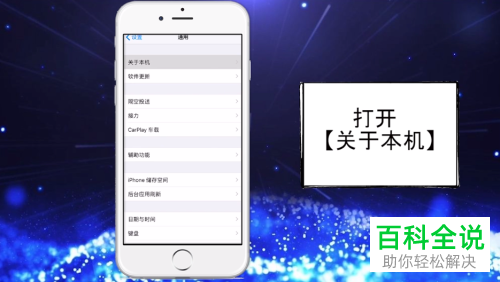 苹果手机版本地区如何查看
