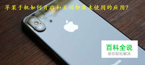 苹果手机如何开启和关闭卸载未使用的应用功能？