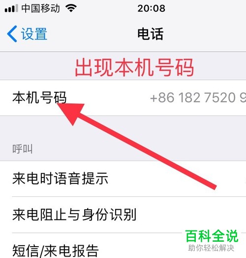 苹果手机iPhone中如何查看自己的手机号