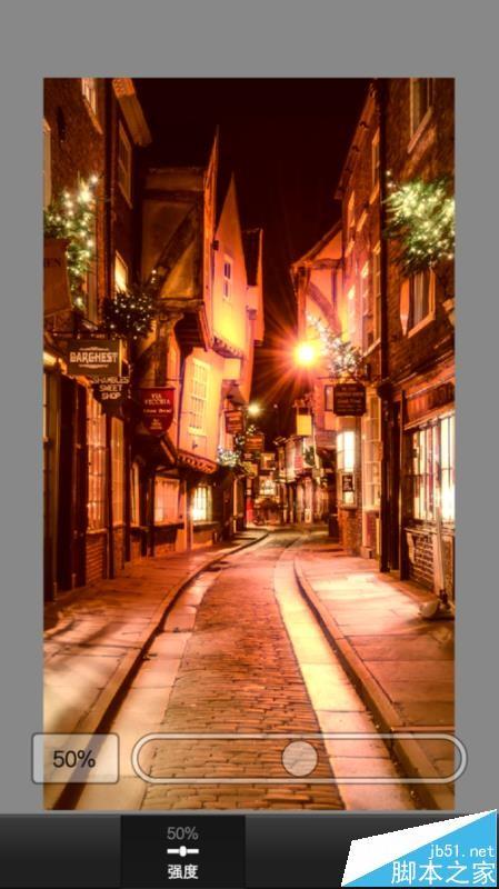 photoshop手机版怎么给图片制作复古风格?