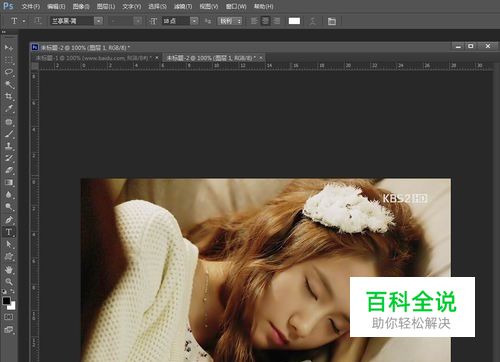 Photoshop CC去除半透明水印专修教程