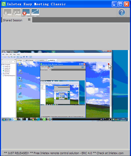 屏幕共享怎么用?InletexEMC屏幕共享软件使用教程图解(附软件下载)