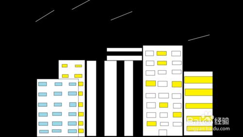 PPT怎么做出流星雨动画效果
