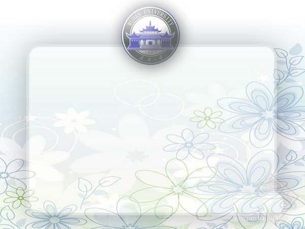 PPT文件怎么制作一个素雅的背景图片?