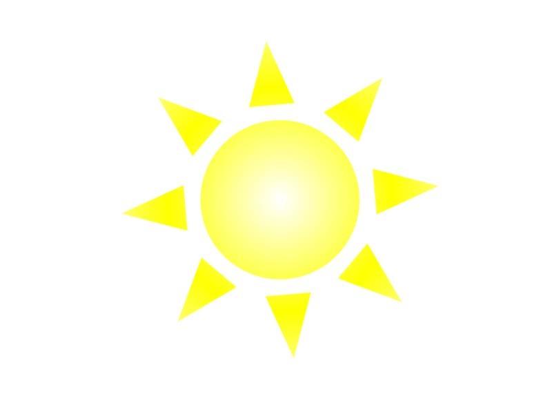 ppt怎么制作不停旋转的太阳动画效果?