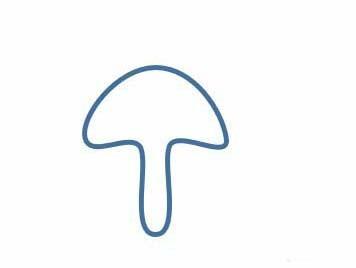 PPT圆形怎么变形成一朵蘑菇形状?