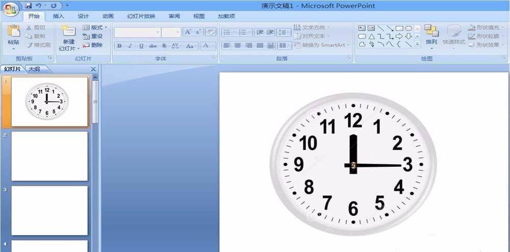 ppt时钟怎么添加指针转动的动画效果? ppt时钟效果的制作方法