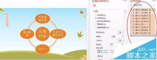 ppt中怎么设置SmartArt组合图形或文字逐个显示?