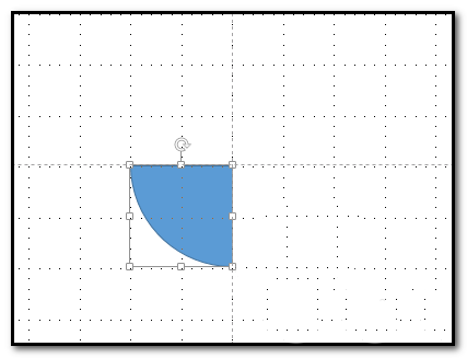 ppt怎么把圆等分成4并填充不同颜色?