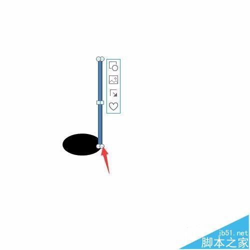 PPT中怎么制作单音符符号?