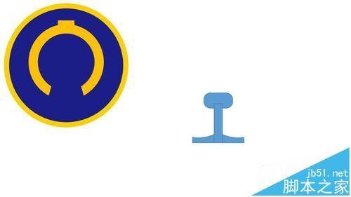 PPT中怎么画铁路标志的图标?