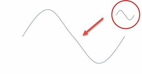 PPT怎么画正弦曲线? ppt画波浪线的教程