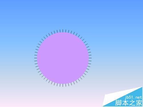 ppt幻灯片中怎么绘制一个时钟图形?