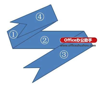 PPT怎么制作丝带字效果